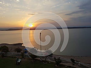 Mangla dam lake
