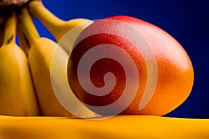 Mango and bananas