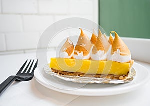 Mango cheesecake