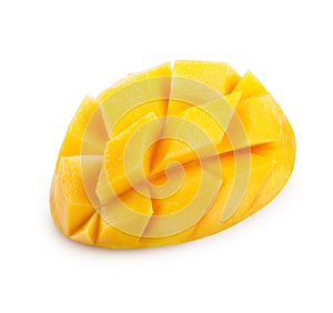 Mango fruit isolated on white