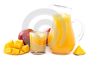 Mango juice photo