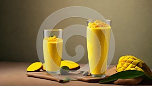 Mango Lassi Tall Glass, motion