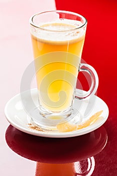 Mango lemon hot drink