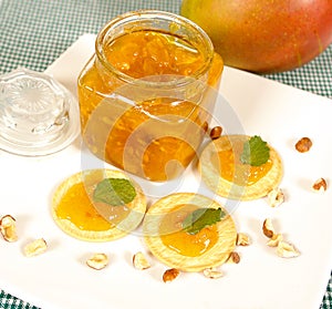 Mango marmalade photo