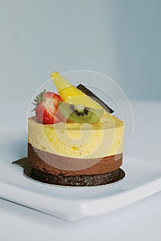 Mango mousse