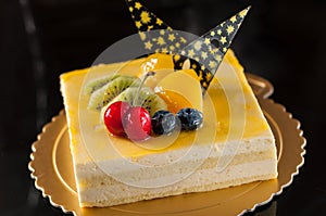 Mango Mousse Cake