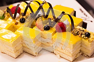 Mango Mousse Cake