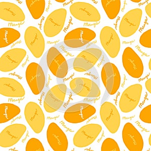 Mango, seamless pattern for your design