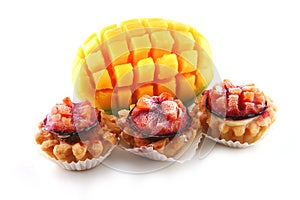 Mango and small fruit pies