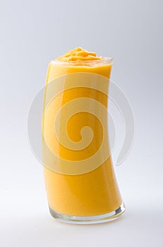 Mango yogurt, milk shake