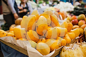 Mangos in a mexican market cholula mexico fruit photo