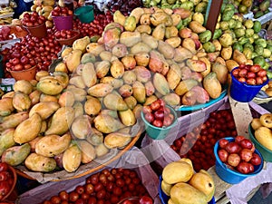 Mangos for Sale at a Market in Chilpancingo photo
