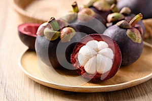 Mangosteen fruit, Tropical fruit