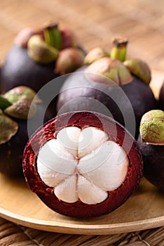 Mangosteen fruit, Tropical fruit