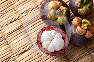 Mangosteen fruit, Tropical fruit