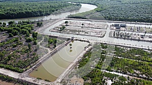 Mangroove Park From Above