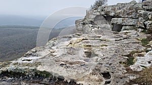 Mangup-Kale cave city in the Republic of Crimea