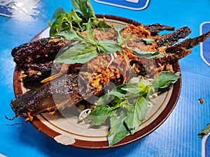 Mangut lele is a typical food from Jogjakarta
