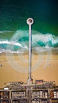 Manhattan beach pier