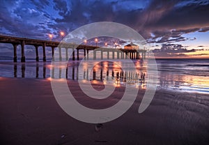 Manhattan Beach Pier HDR