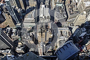 Manhattan from the birds point of view