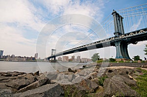 Manhattan Bridge in New York