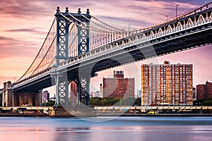 Manhattan Bridge in New York