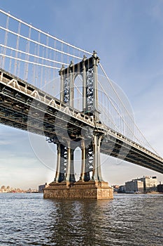 The Manhattan Bridge - New York City