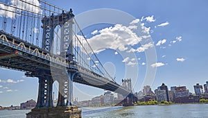 Manhattan bridge New York City, New York USA