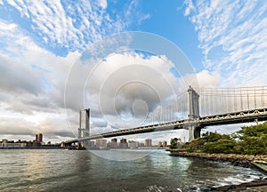 Manhattan Bridge. New York City, USA