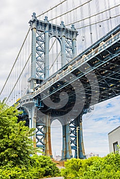 Manhattan Bridge. New York City, USA