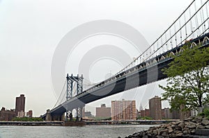Manhattan Bridge, New York, USA photo