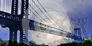 Manhattan Bridge Peaceful