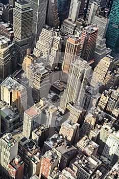 Manhattan buildings view