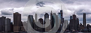 Manhattan Cityscape NYC Skyline Downtown Core