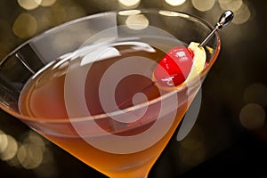 Manhattan cocktail