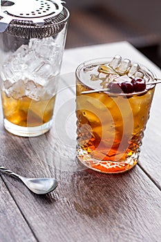 Manhattan Cocktail