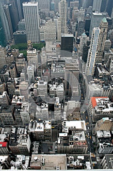 Manhattan from the Empire State Building photo