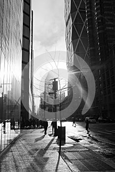 Manhattan glimpse - New York