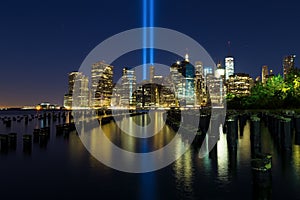 Manhattan Island on September 11