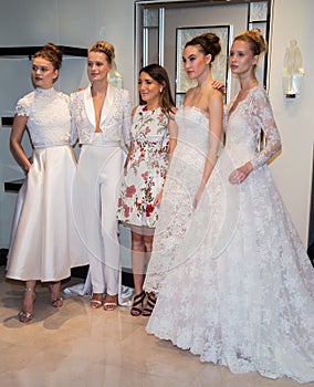 GRACY ACCAD Bridal Presentation as part of the New York Bridal Week