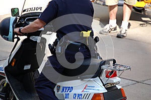 Manhattan. Police around the world. Images of law enforcement officials