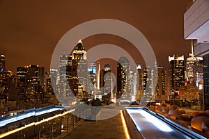 Manhattan from rooftop