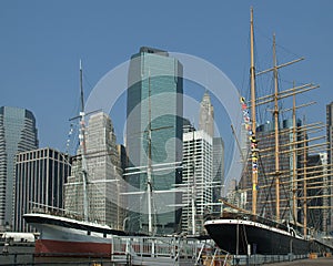 Manhattan's South Street Seaport photo