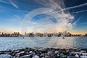 Manhattan skyline with Empire State Building