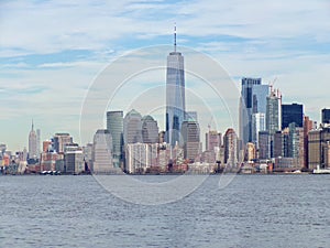 Manhattan Skyline in feburary