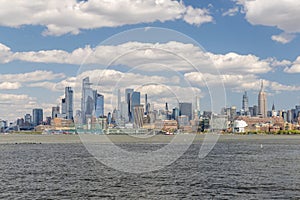 Manhattan skyline in New York