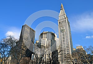 Manhattan Skyline, New York City.