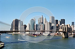 Manhattan Skyline NYC USA