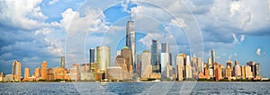 Manhattan skyline panorama photo